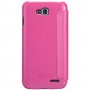 Funda  tipo libro LG Optimus L90 Dual Sim D410 rosa