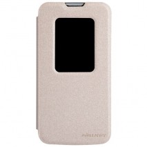 Funda  tipo libro LG Optimus L90 Dual Sim D410 dorado