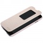Funda  tipo libro LG Optimus L90 Dual Sim D410 dorado