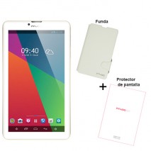 Tablet Innjoo F3 7" 3G 8GB dorada + funda y protector de pantalla