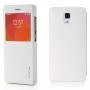 Funda Tipo Libro con ventana  Xiaomi MI4 Blanca