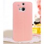 Funda tipo libro HTC One M8 rosa