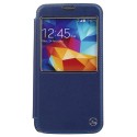 Funda tipo libro con ventana Samsung Galaxy S5 G900 azul