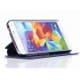 Funda tipo libro con ventana Samsung Galaxy S5 G900 azul