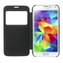 Funda tipo libro con ventana Samsung Galaxy S5 G900 negra