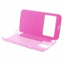 Funda tipo libro con ventana Samsung Galaxy S5 G900 rosa