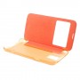 Funda tipo libro con ventana Samsung Galaxy S5 G900 naranja