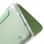 Funda tipo libro con ventana Samsung Galaxy S5 G900 verde