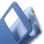 Funda tipo libro con ventana Samsung Galaxy S5 G900 azul