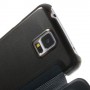 Funda tipo libro con ventana Samsung Galaxy S5 G900 azul oscuro
