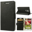 Funda tipo libro LG Optimus G2 mini D610/D618/D620 negra