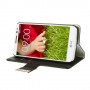 Funda tipo libro LG Optimus G2 mini D610/D618/D620 negra