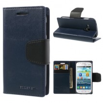 Funda tipo libro Samsung Galaxy S Duos S7562/S7560/S7582/S7580  azul