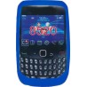 Funda Mooster trasera silicona Blackberry 8520 neumatico azul