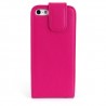Funda Mooster slim con espejo iPhone 5 rosa fucsia
