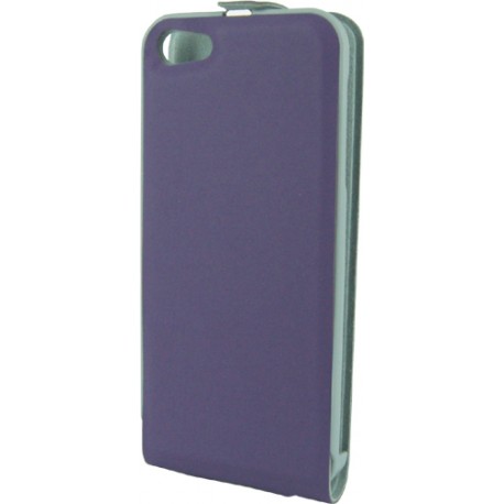 Funda Mooster vertical slim iPhone 5 violeta