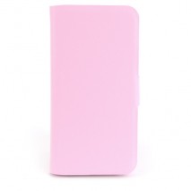 Funda Mooster horizontal con tarjetero iPhone 5 rosa palo
