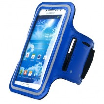Funda brazalete deportiva samsung galaxy S5 / S4 / S3  azul
