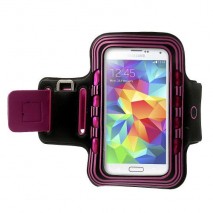 Funda brazalete deportiva con led Samsung Galaxy S5 / S4 / S3  rosa