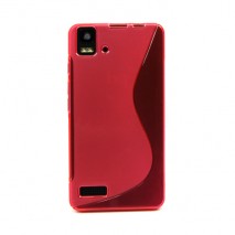 Funda tpu  BQ Aquaris E4 rosa