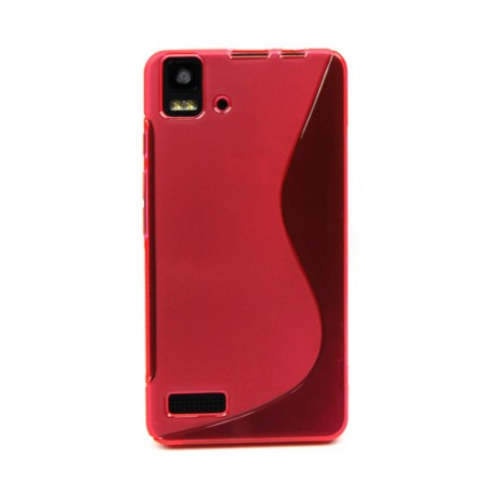 Funda tpu  BQ Aquaris E4 rosa