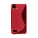 Funda tpu  BQ Aquaris E4 rosa