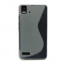 Funda tpu  BQ Aquaris E4 transparente