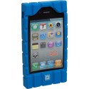 Funda Mooster trasera goma tableta iPhone 4 azul