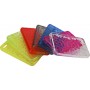 Funda trasera gel Mooster iPhone 4 transparente relieve mosaico