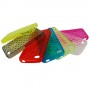 Funda trasera gel Mooster iPhone 4 transparente relieve burbuja