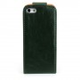 Funda iPhone 5 slim con cierre iman verde botella