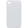Funda Mooster trasera silicona iPhone 4 blanca