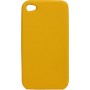 Funda Mooster trasera silicona iPhone 4 amarilla