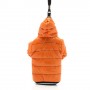 Funda mini plumifero para telefonos moviles de hasta 5 pulgadas naranja
