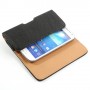 Funda cartuchera horizontal  universal 13 x 6,3 x 1,7 cm,  negra