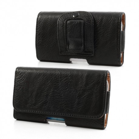 Funda cartuchera horizontal universal  13,5 x 6,5 x 2 cm, negra