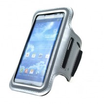 Funda brazalete deportiva Samsung Galaxy S5 / S4 / S3  blanca