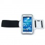 Funda brazalete deportiva Samsung Galaxy S5 / S4 / S3  blanca