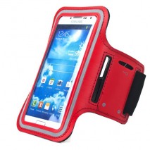 Funda brazalete deportiva Samsung Galaxy S5 / S4 / S3  roja