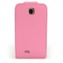 Funda Mooster Samsung Galaxy Mini S5570 rosa de piel slim