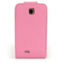 Funda Mooster Samsung Galaxy Mini S5570 rosa de piel slim
