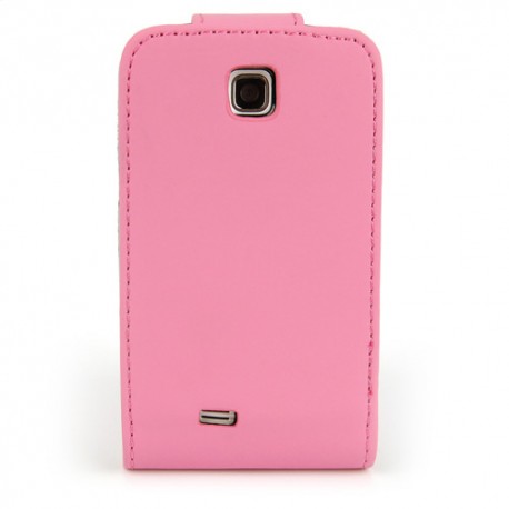 Funda Mooster Samsung Galaxy Mini S5570 rosa de piel slim