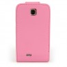 Funda Mooster Samsung Galaxy Mini S5570 rosa de piel slim