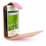 Funda Mooster Samsung Galaxy Mini S5570 rosa de piel slim