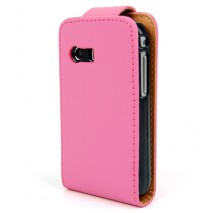 Funda Mooster Samsung Galaxy Y S5360  de piel rosa slim