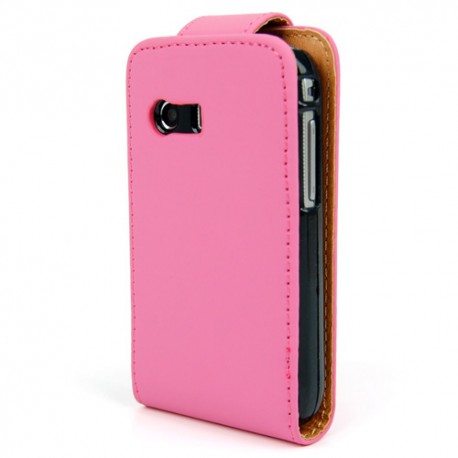 Funda Mooster Samsung Galaxy Y S5360  de piel rosa slim