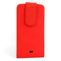 Funda Mooster Sony Xperia T IT30I de piel rojo slim