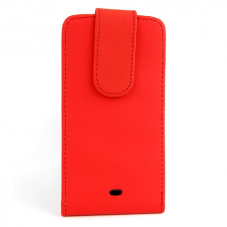 Funda Mooster Sony Xperia T IT30I de piel rojo slim