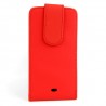 Funda Mooster Sony Xperia T IT30I de piel rojo slim