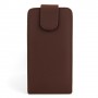 Funda Sony Xperia t lt30i marron de piel slim MOOSTER